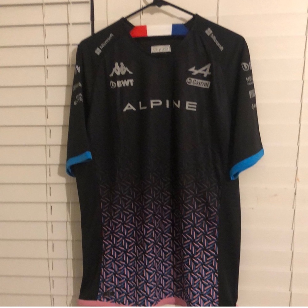 Kappa F1 Alpine Racing Pierre Gasly shirt